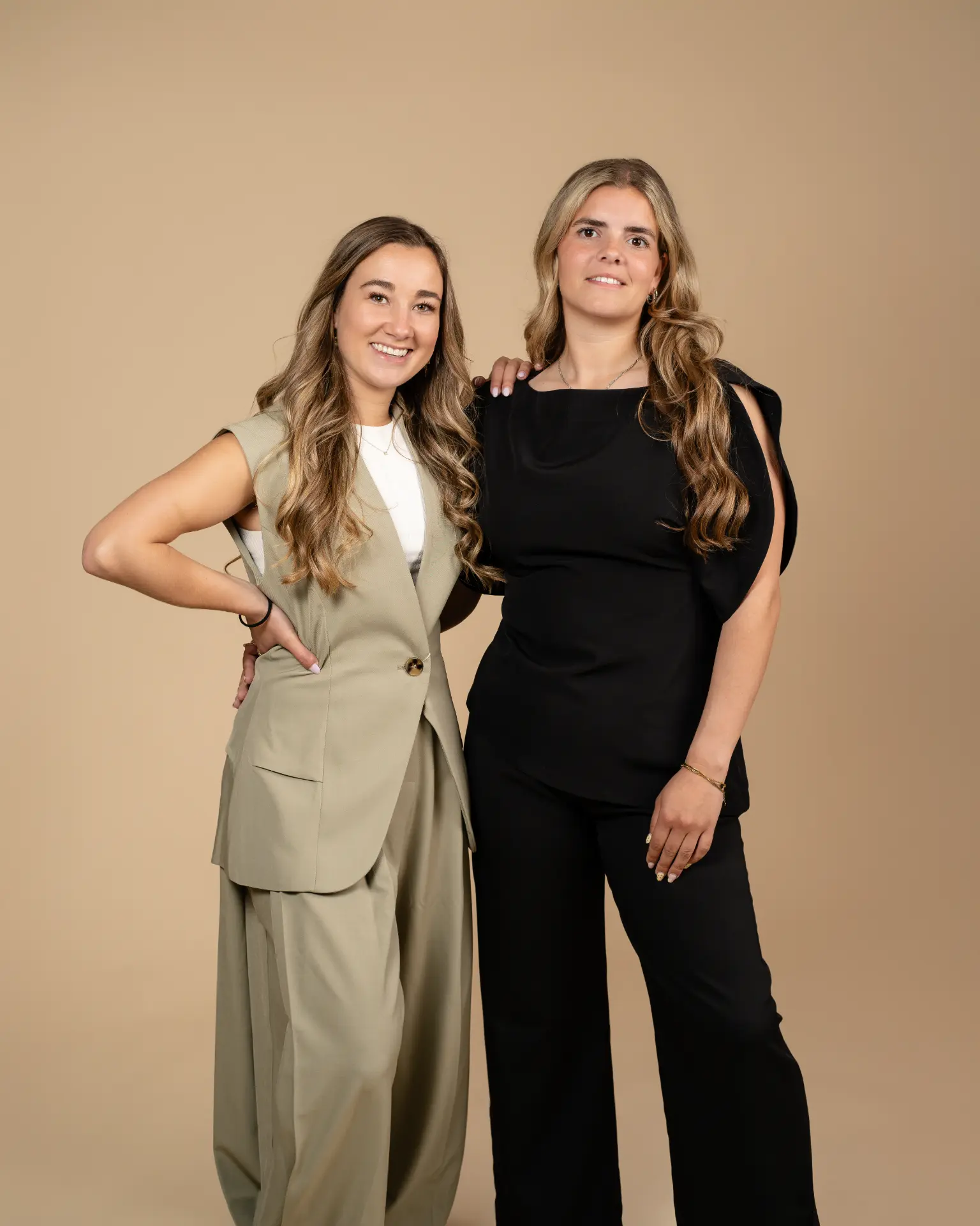 Maartje en Michelle samen